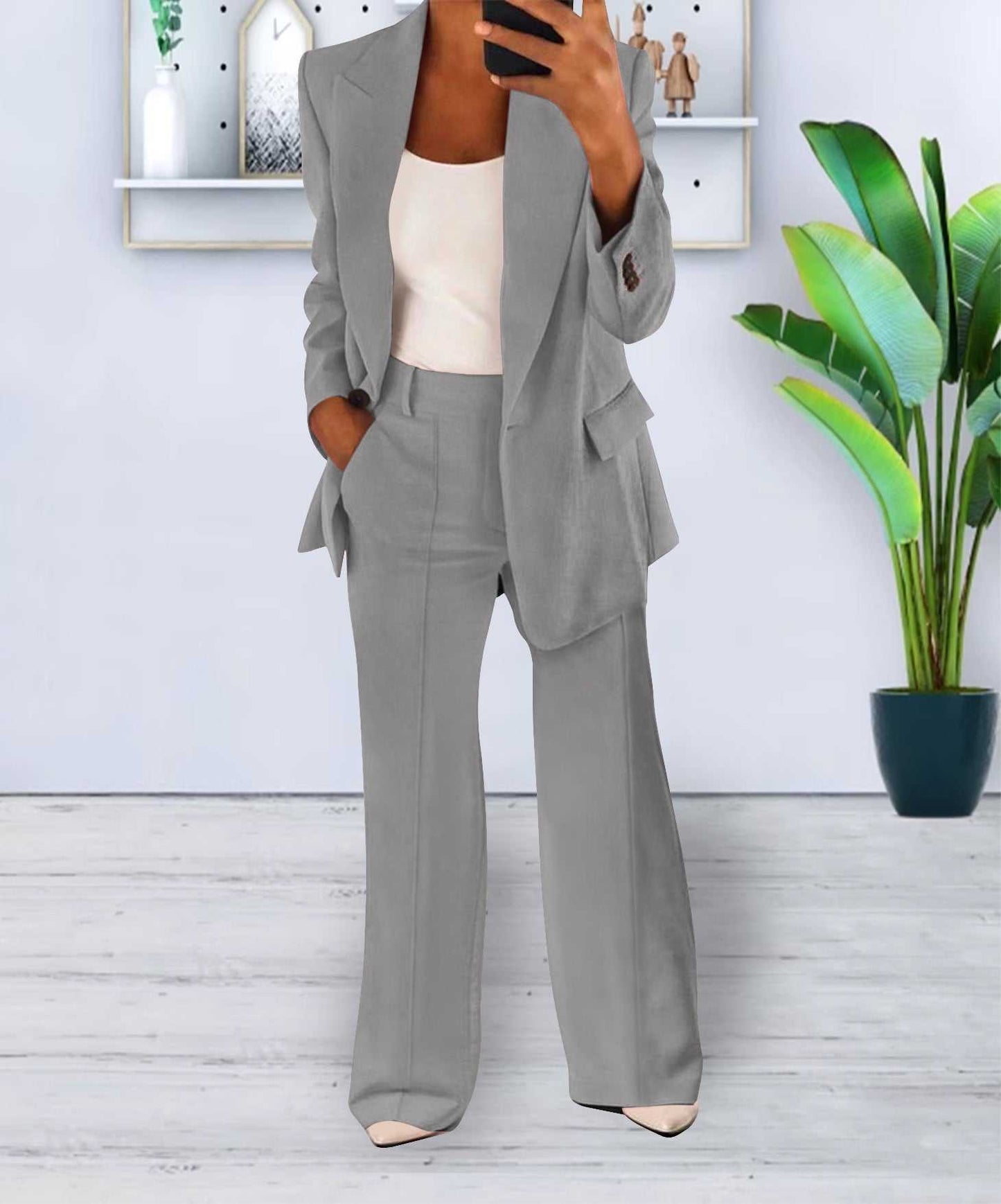 Tailleur Élégant 2 Pièces – Chic