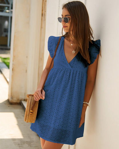 La Robe mini avec poches et short