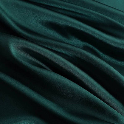 Robe Satinée Cache-Cœur