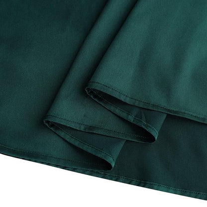 Robe Satinée Cache-Cœur