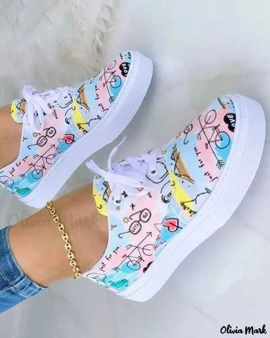 Baskets Fantaisie Multicolores – Esprit Pop & Illustrations Ludiques
