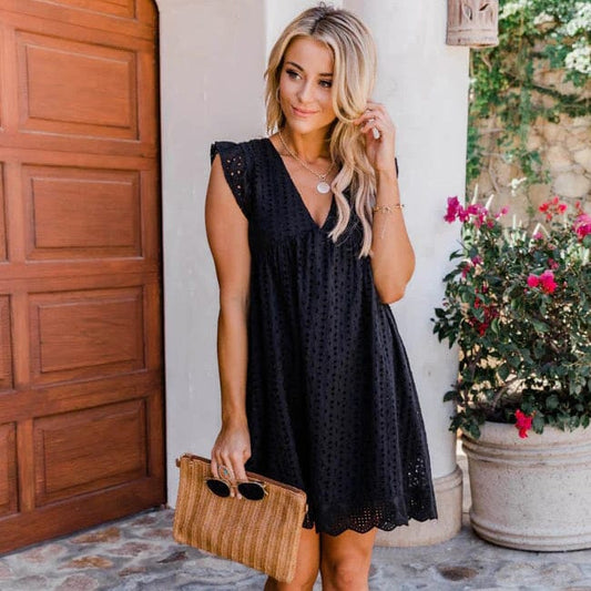 La Robe mini avec poches et short
