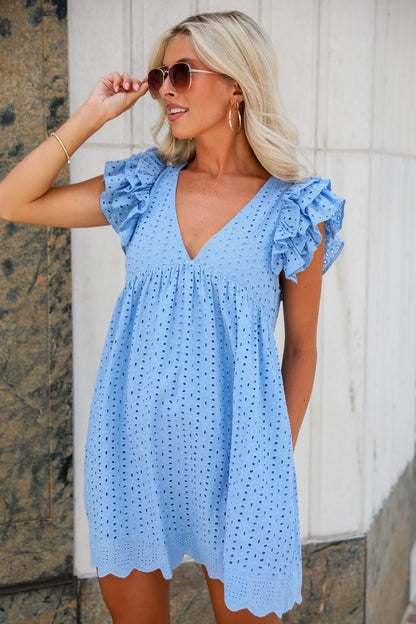 La Robe mini avec poches et short