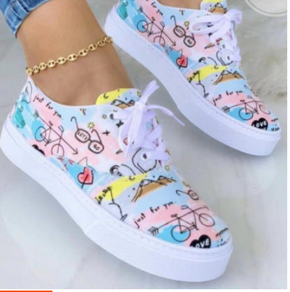 Baskets Fantaisie Multicolores – Esprit Pop & Illustrations Ludiques