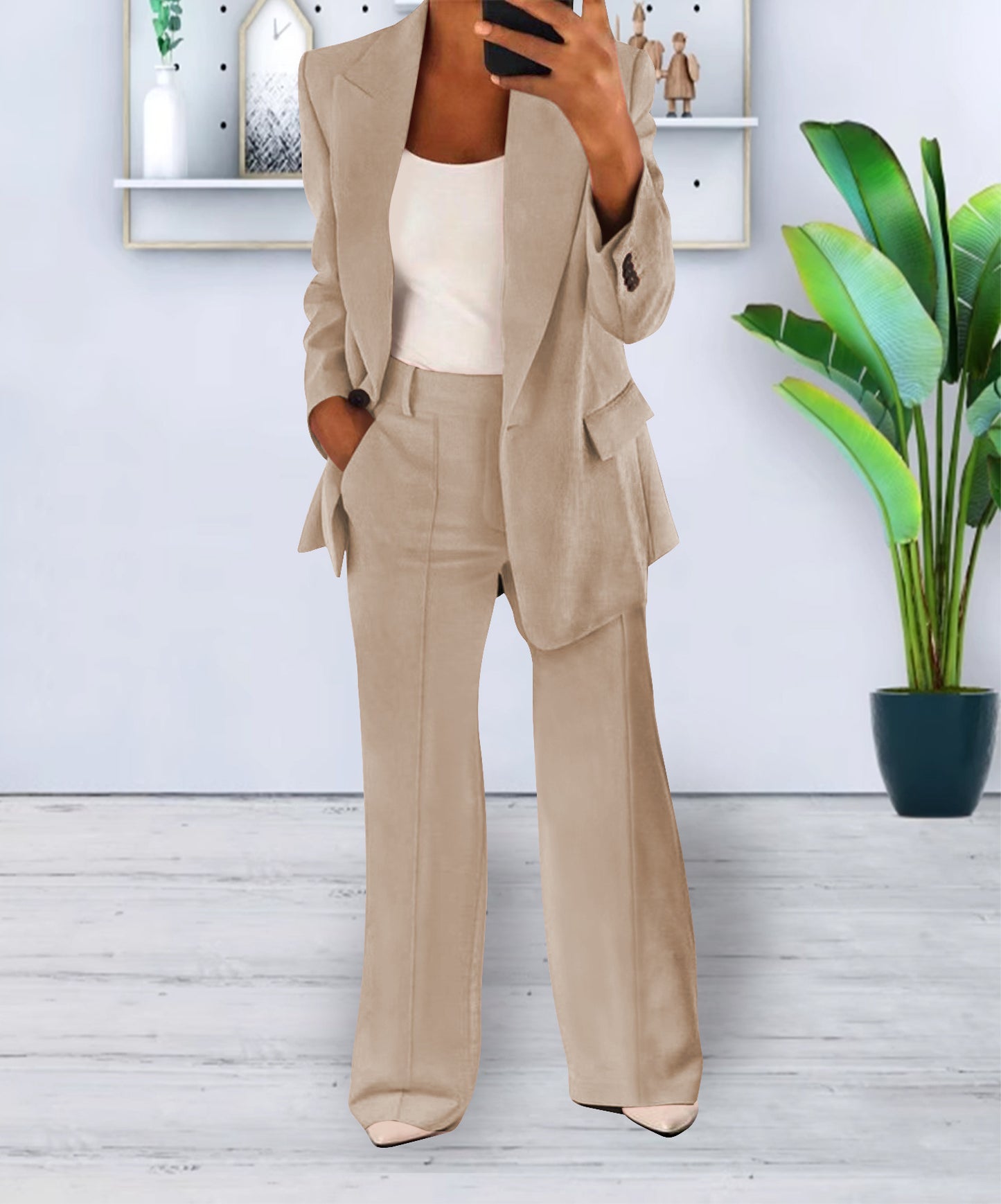 Tailleur Élégant 2 Pièces – Chic, Confort & Charisme